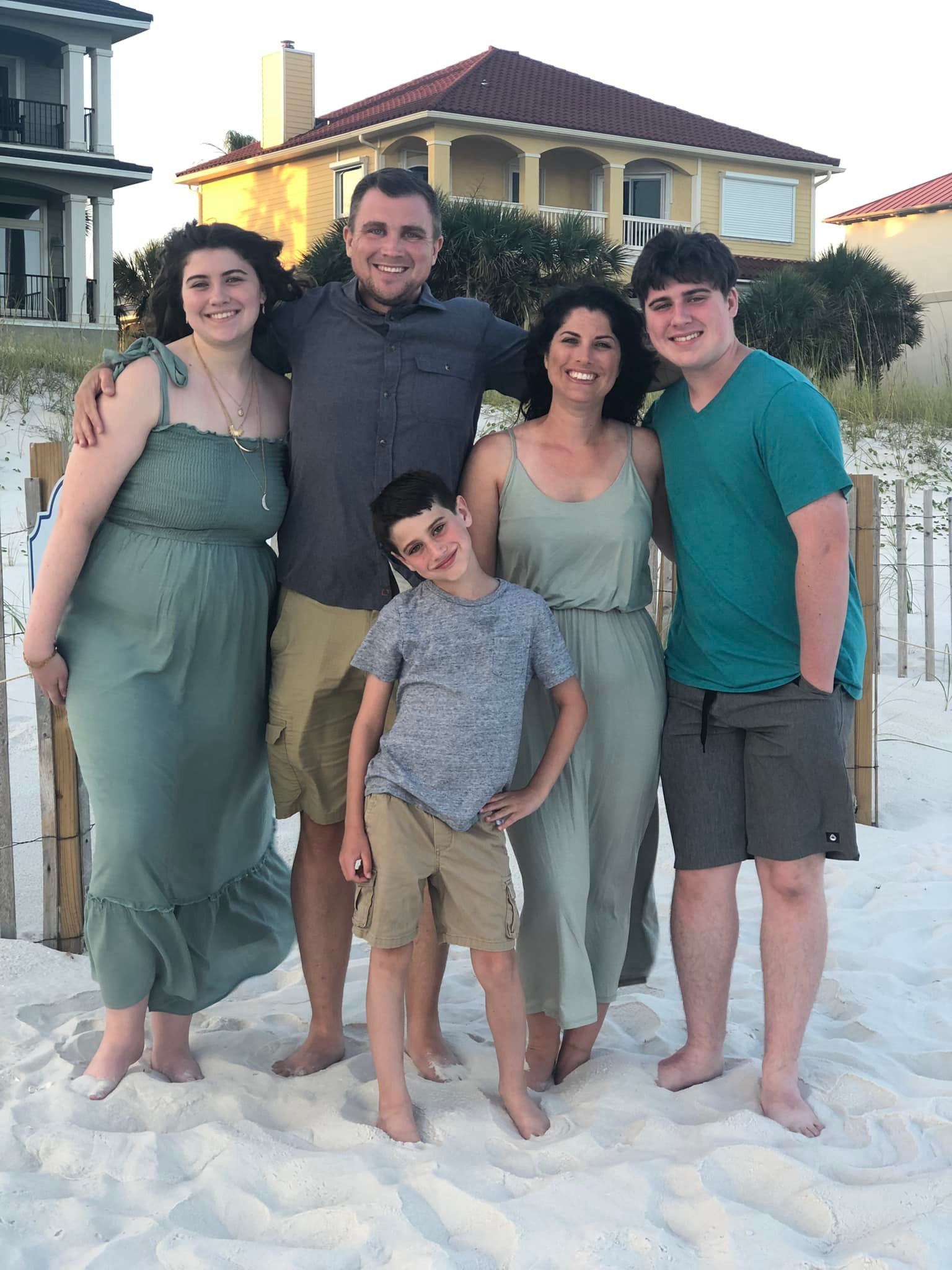 Senior Pastor Nick Esch and family