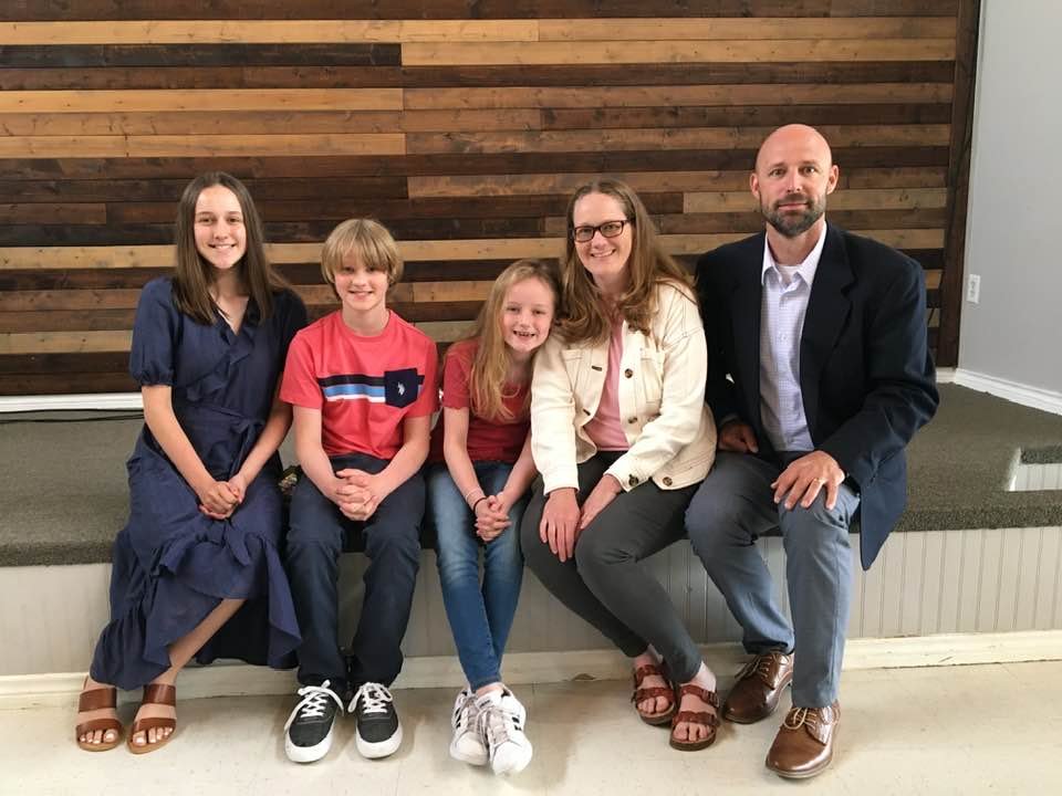 Deacon Chris Kelm and family